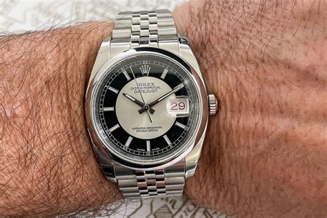 rolex tuxedo datejust